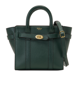 Micro Zip Bayswater, Leather, Green, MIC, DB/S, 2*